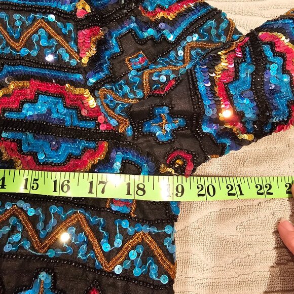 Raiment Fashions Beaded Blazer Jacket - Picture 8 of 8